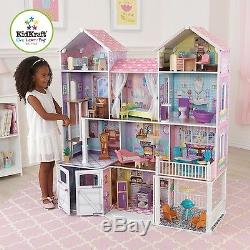 tall wooden dolls house