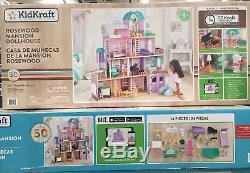 rosewood mansion dollhouse with ez kraft assembly