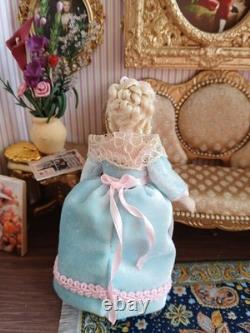 1/12 Artisan Porcelin Child Doll's House Doll. 9cm Height