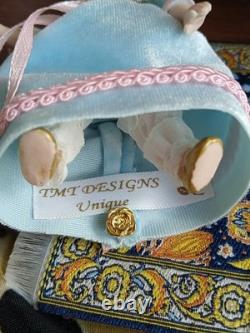 1/12 Artisan Porcelin Child Doll's House Doll. 9cm Height