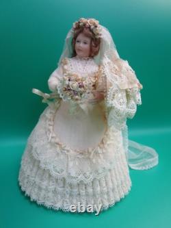 1 12 Bride Handmade Dolls House Miniature