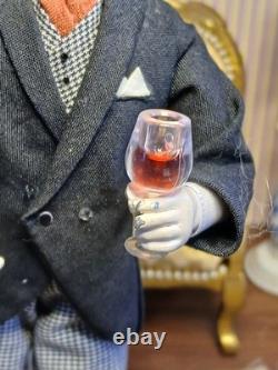 1/12 Exquisite Artisan Jill Bennett Porcelin Dolls House Doll. Metal Body