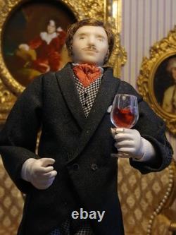 1/12 Exquisite Artisan Jill Bennett Porcelin Dolls House Doll. Metal Body