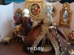 1/12 Exquisite Artisan Louis XV Style Porcelin Dolls House Doll's