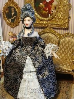 1/12 Exquisite Artisan Porcelain Doll's House Doll