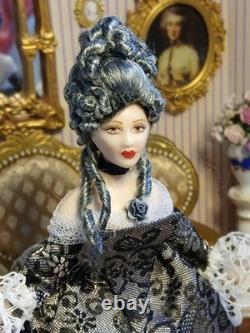 1/12 Exquisite Artisan Porcelain Doll's House Doll