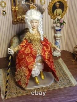 1/12 Exquisite Artisan Porcelain Doll's House Doll