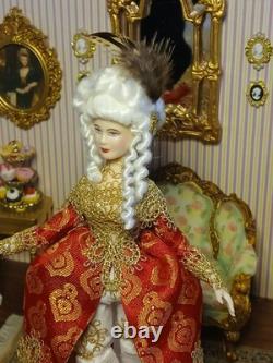 1/12 Exquisite Artisan Porcelain Doll's House Doll