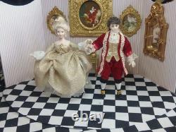 1/12 Exquisite Artisan Porcelin Doll's House Doll