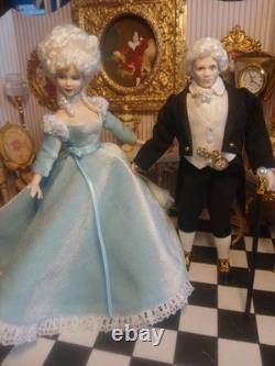 1/12 Exquisite Artisan Porcelin Doll's House Doll