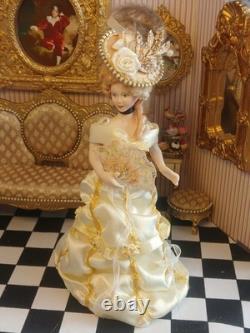 1/12 Exquisite Artisan Porcelin Doll's House Doll