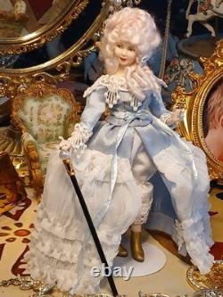 1/12 Exquisite Artisan Porcelin Doll's House Doll