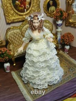 1/12 Exquisite Artisan Porcelin Doll's House Doll 1/12 Exquisite Artisan Porcelin Doll's House Doll