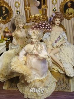 1/12 Exquisite Artisan Porcelin Doll's House Doll