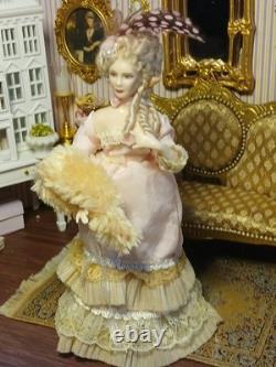 1/12 Exquisite Artisan Porcelin Doll's House Doll