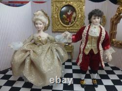 1/12 Exquisite Artisan Porcelin Doll's House Doll