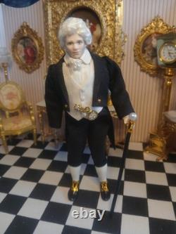 1/12 Exquisite Artisan Porcelin Doll's House Doll