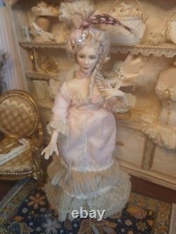 1/12 Exquisite Artisan Porcelin Doll's House Doll