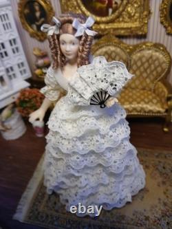 1/12 Exquisite Artisan Porcelin Doll's House Doll