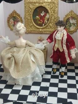 1/12 Exquisite Artisan Porcelin Doll's House Doll