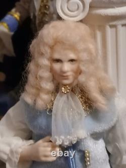 1/12 Exquisite Artisan Porcelin Doll's House Doll. Louis XV1? Style