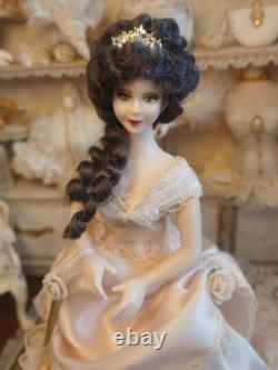 1/12 Exquisite Artisan Porcelin Dolls House Doll. Beautiful