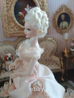 1/12 Exquisite Artisan Porcelin Dolls House Doll. Beautiful
