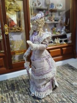 1/12 Exquisite Artisan Victorian Porcelin Dolls House Doll