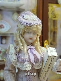 1/12 Exquisite Artisan Victorian Porcelin Dolls House Doll