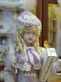 1/12 Exquisite Artisan Victorian Porcelin Dolls House Doll