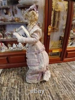 1/12 Exquisite Artisan Victorian Porcelin Dolls House Doll
