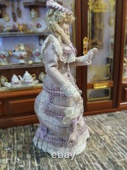 1/12 Exquisite Artisan Victorian Porcelin Dolls House Doll