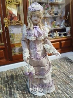 1/12 Exquisite Artisan Victorian Porcelin Dolls House Doll