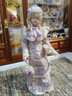 1/12 Exquisite Artisan Victorian Porcelin Dolls House Doll