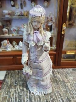 1/12 Exquisite Artisan Victorian Porcelin Dolls House Doll