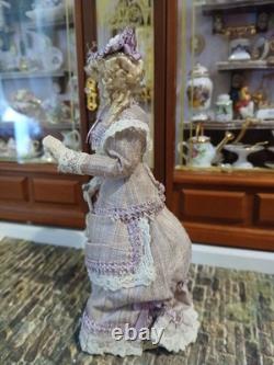 1/12 Exquisite Artisan Victorian Porcelin Dolls House Doll