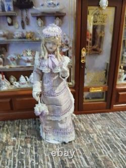 1/12 Exquisite Artisan Victorian Porcelin Dolls House Doll