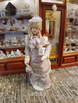 1/12 Exquisite Artisan Victorian Porcelin Dolls House Doll