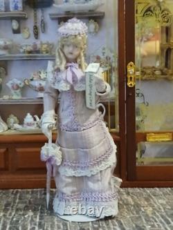 1/12 Exquisite Artisan Victorian Porcelin Dolls House Doll