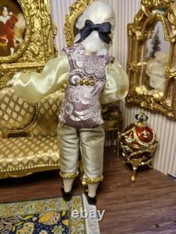 1/12 Gentleman Porcelin Dolls House Doll