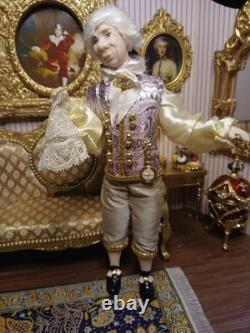 1/12 Gentleman Porcelin Dolls House Doll