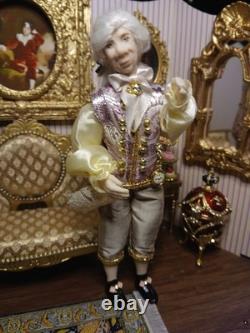 1/12 Gentleman Porcelin Dolls House Doll