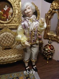 1/12 Gentleman Porcelin Dolls House Doll
