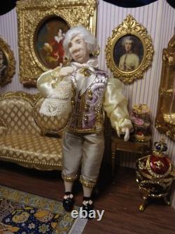 1/12 Gentleman Porcelin Dolls House Doll