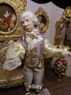 1/12 Gentleman Porcelin Dolls House Doll