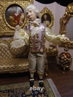 1/12 Gentleman Porcelin Dolls House Doll