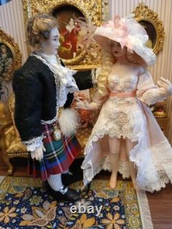 1/12 Gentleman Porcelin Dolls House Doll? 15cm Height