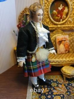1/12 Gentleman Porcelin Dolls House Doll? 15cm Height