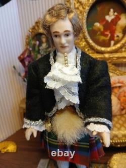 1/12 Gentleman Porcelin Dolls House Doll? 15cm Height