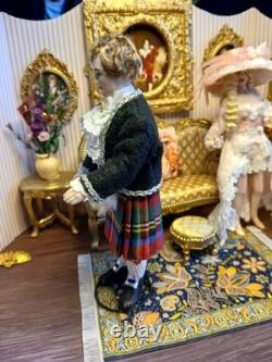 1/12 Gentleman Porcelin Dolls House Doll? 15cm Height